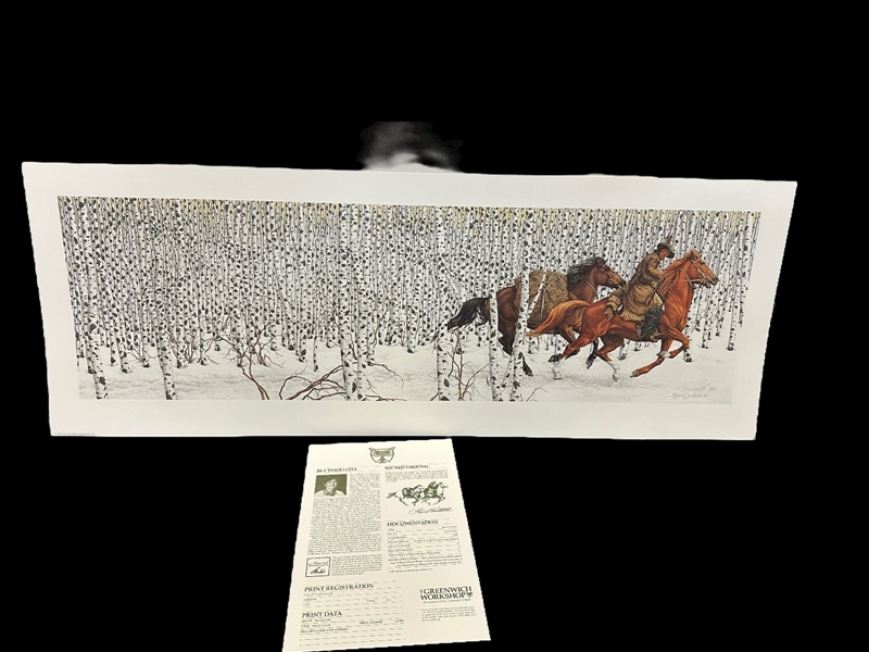 Bev Doolittle Lithograph "Sacred Ground"