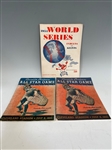 (3) Cleveland Indians Game Programs 1935, 1954