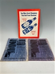(3) Cleveland Indians Game Programs 1935, 1954