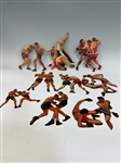 (9) Vintage Rare Cardboard Cut Outs of Boxers