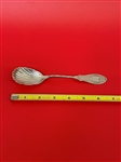 Lewis Ladomos 1850s Philadelphia Coin Silver Sugar Spoon Twist Handle