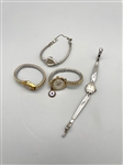 (4) Ladies Dress Watches