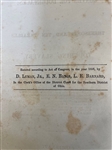 1856 Leaven For Doughfaces or Threescores and Ten Parables Touching Slavery
