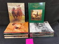 (19) Marine, Sporting Auction Catalogs Christies and Sothebys