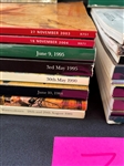 (19) Marine, Sporting Auction Catalogs Christie's and Sotheby's