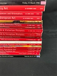 (128) 19th European Paintings, Sculpture, Works of Art, Works on Paper Auction Catalogs Sotheby's and Christie's