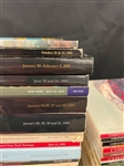 (68) American Paintings, Drawings and Sculptures, Important Americana Auction Catalogs Sotheby's and Christie's