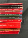 (68) American Paintings, Drawings and Sculptures, Important Americana Auction Catalogs Sotheby's and Christie's