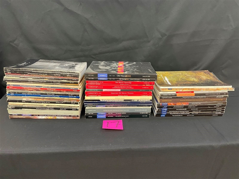 (57) Old Masters, European Paintings, Fine Decorative Arts Auction Catalogs Sothebys and Christies