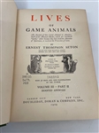 Ernest Thompson Seton Lives of Game Animals 6 Volumes Second Edition