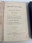 John Bigsby The Shoe and Canoe or Pictures of Travel in the Canadas 1850