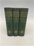 M. Giuzot, Dana Estes, & Charles Lauriat "Guizots Popular History of France" 3 Volumes