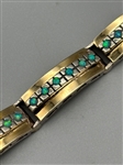 Sterling Silver and Opal Bracelet