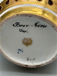 German Porcelain BPM Portrait Vase Josephine