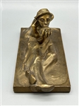 After Adolf Josef Pohl Resting Worker Bronze 