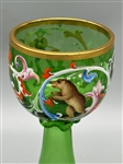 Rhine Wine Austrian Enamel Glass