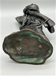 19th Century Japanese Meiji Period Bronze Woman