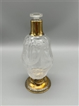 Crystal Perfume With Gorham Sterling Silver Base and Neck