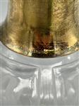 Crystal Perfume With Gorham Sterling Silver Base and Neck