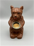 Hubley Cast Iron Bank Bear