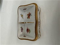 Dresden Porcelain Hand Painted Desk Set