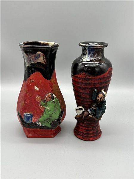 (2) Sumida Gawa Vases