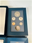 United States Mint Prestige Sets (4) 1986, 1987, 1988, 1990