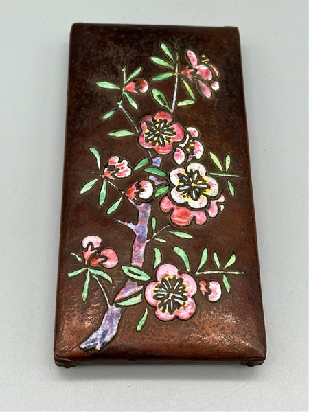 Japanese Cloisonne Flat Box
