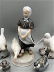 (5) Royal Copenhagen Figurines