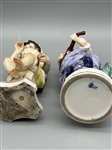(2) 18th Century Porcelain Figurines