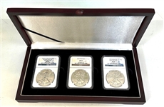 2013 Silver Eagle Set of (3)