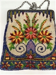 (5) Hand Beaded Ladies Purses
