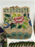 (5) Hand Beaded Ladies Purses