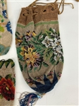 (5) Hand Beaded Ladies Purses