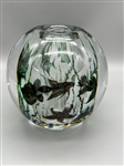 Edward Hald Orrefors Crystal Graal Aquarium Fish Vase