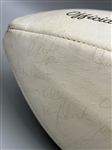 1970's Wilson Pete Rozelle White Panel Signed Football Cleveland Browns
