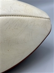 1970's Wilson Pete Rozelle White Panel Signed Football Cleveland Browns