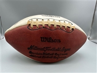 1970's Wilson Pete Rozelle White Panel Signed Football Cleveland Browns