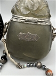 (2) Lucite Hard Case Figural Purses Maya, Edelman