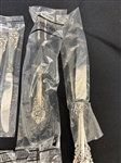 Wallace Sterling Silver 1941 Grand Baroque Flatware in Original Bags