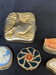 (7) Estee Lauder Solid Perfume Enamel Cases