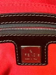Fendi Baguette Handbag Red