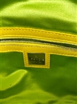 Fendi Baguette Sequia Yellow Hand Bag