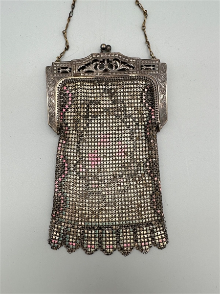 Ladies Metal Mesh Purse