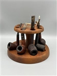 Group of Smoking Pipes on Stand: Jobey, Amphora