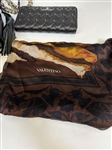 Valentino Wallet, Luisa Purse, Scarf