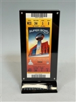 Full Super Bowl XLVI 2012 Indianapolis Ticket in Holder