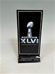 Full Super Bowl XLVI 2012 Indianapolis Ticket in Holder