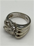 14k White Gold Diamond Ring