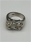 14k White Gold Diamond Ring